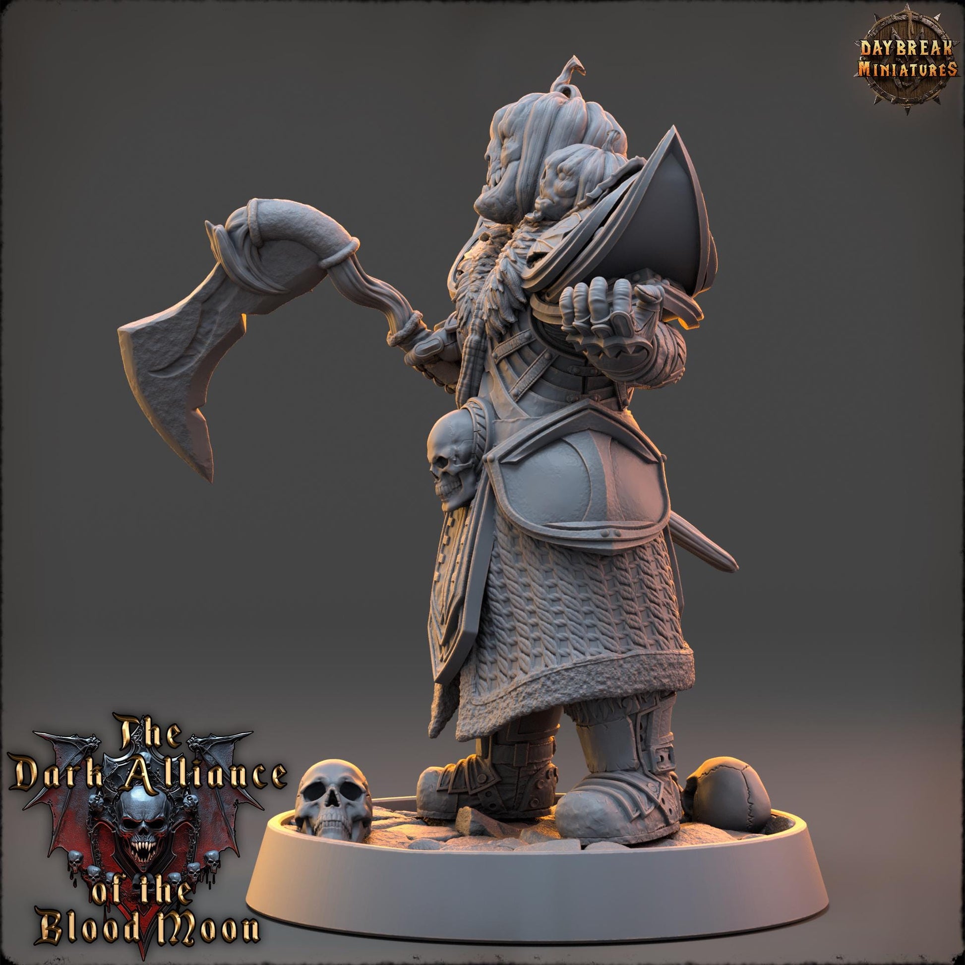 Vyctor Hüllow | Daybreak Miniatures | Dark Alliance of the Blood Moon | RESIN | Fantasy | Wargaming | RPG | Gaming | Character Model