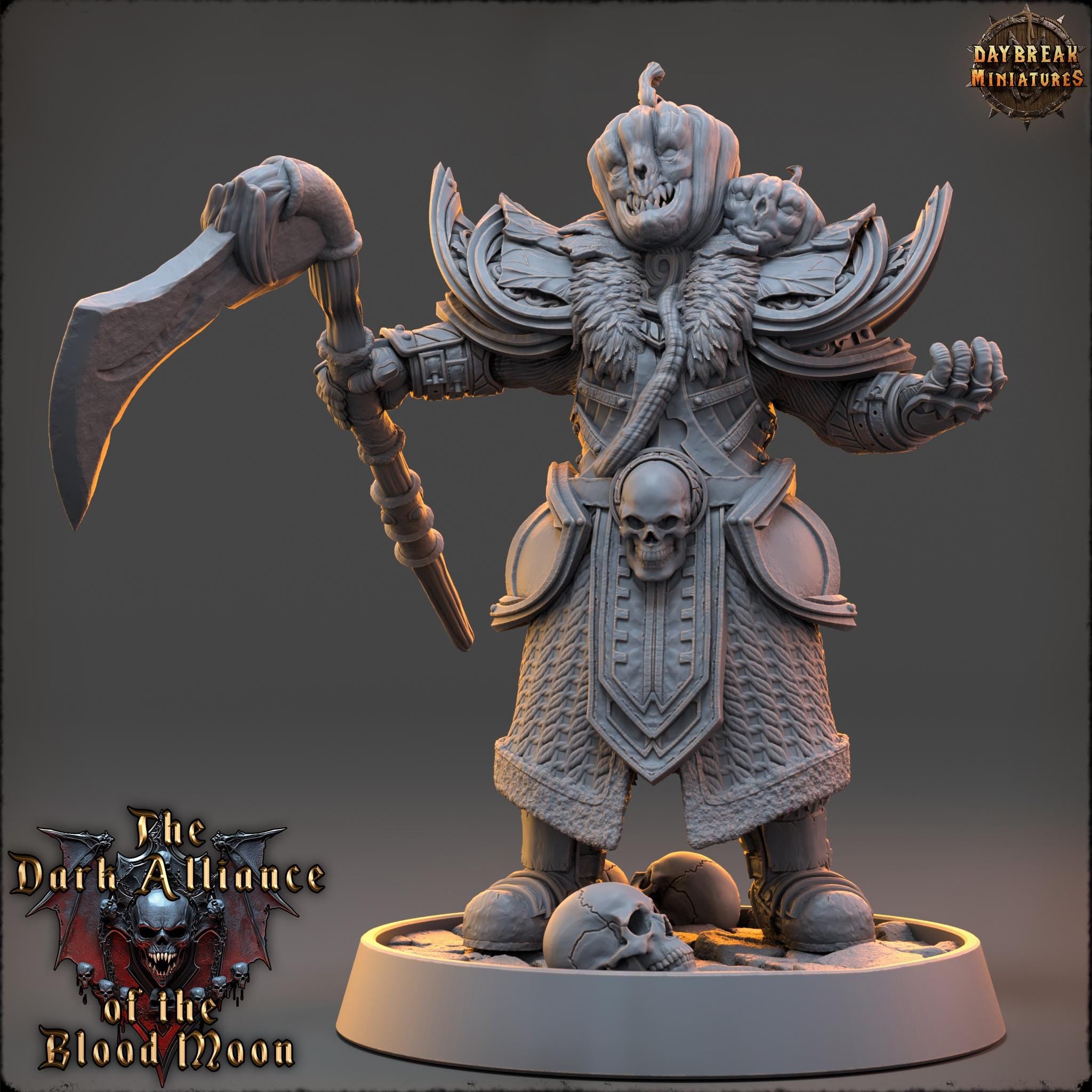 Vyctor Hüllow | Daybreak Miniatures | Dark Alliance of the Blood Moon | RESIN | Fantasy | Wargaming | RPG | Gaming | Character Model