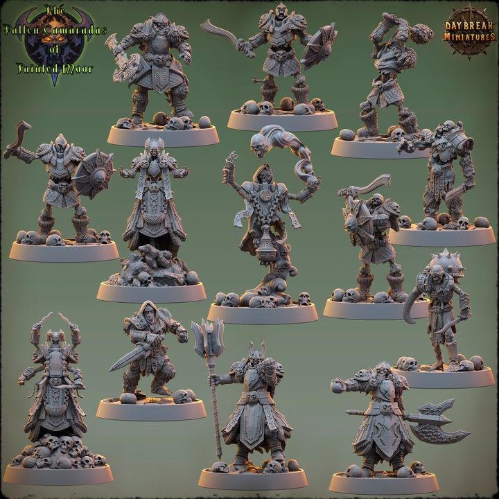 Grandmaster Rot | Daybreak Miniatures | Fallen Camaradas Tainted Moor | RESIN | Fantasy | Wargaming | RPG | Character Model