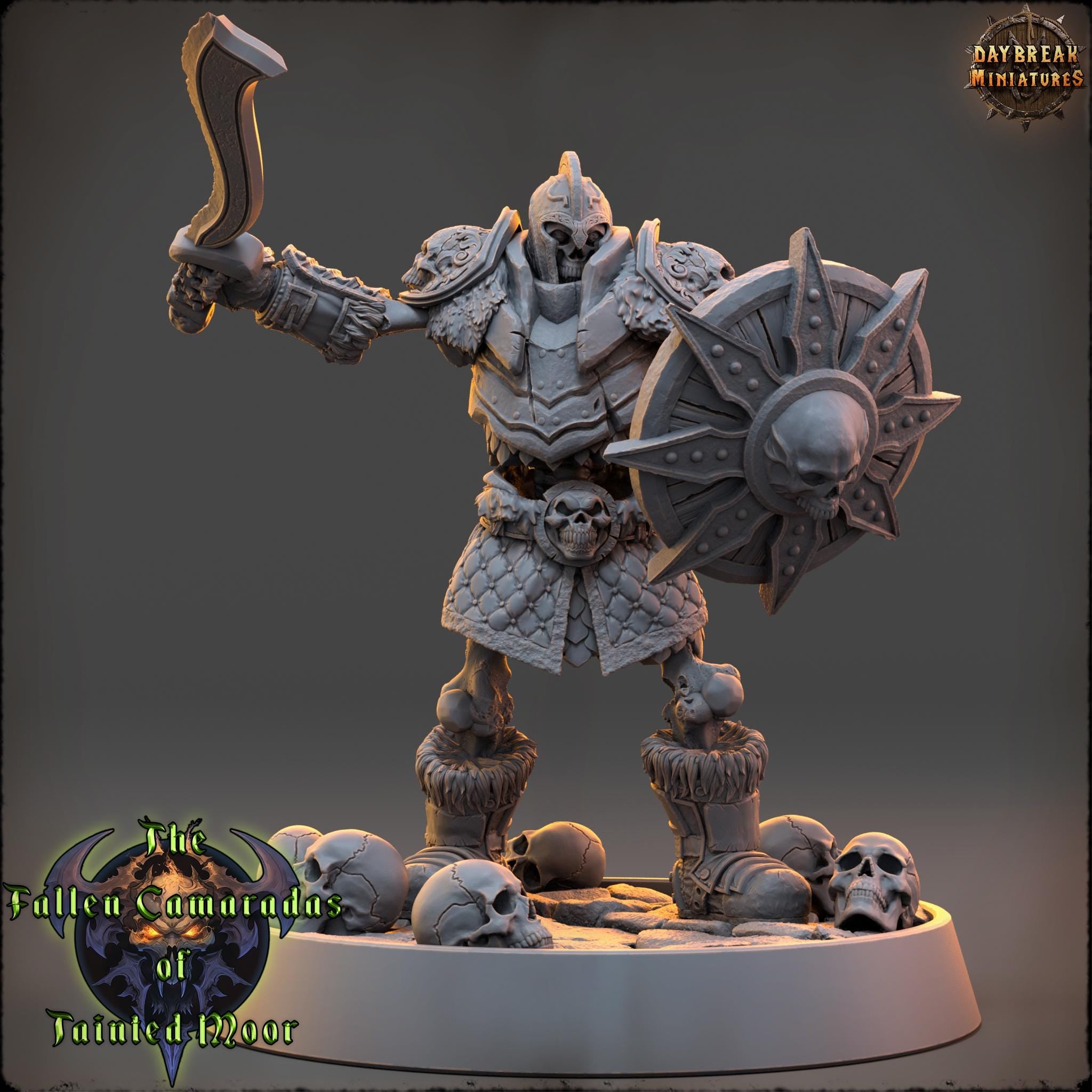 Grandmaster Rot | Daybreak Miniatures | Fallen Camaradas Tainted Moor | RESIN | Fantasy | Wargaming | RPG | Character Model