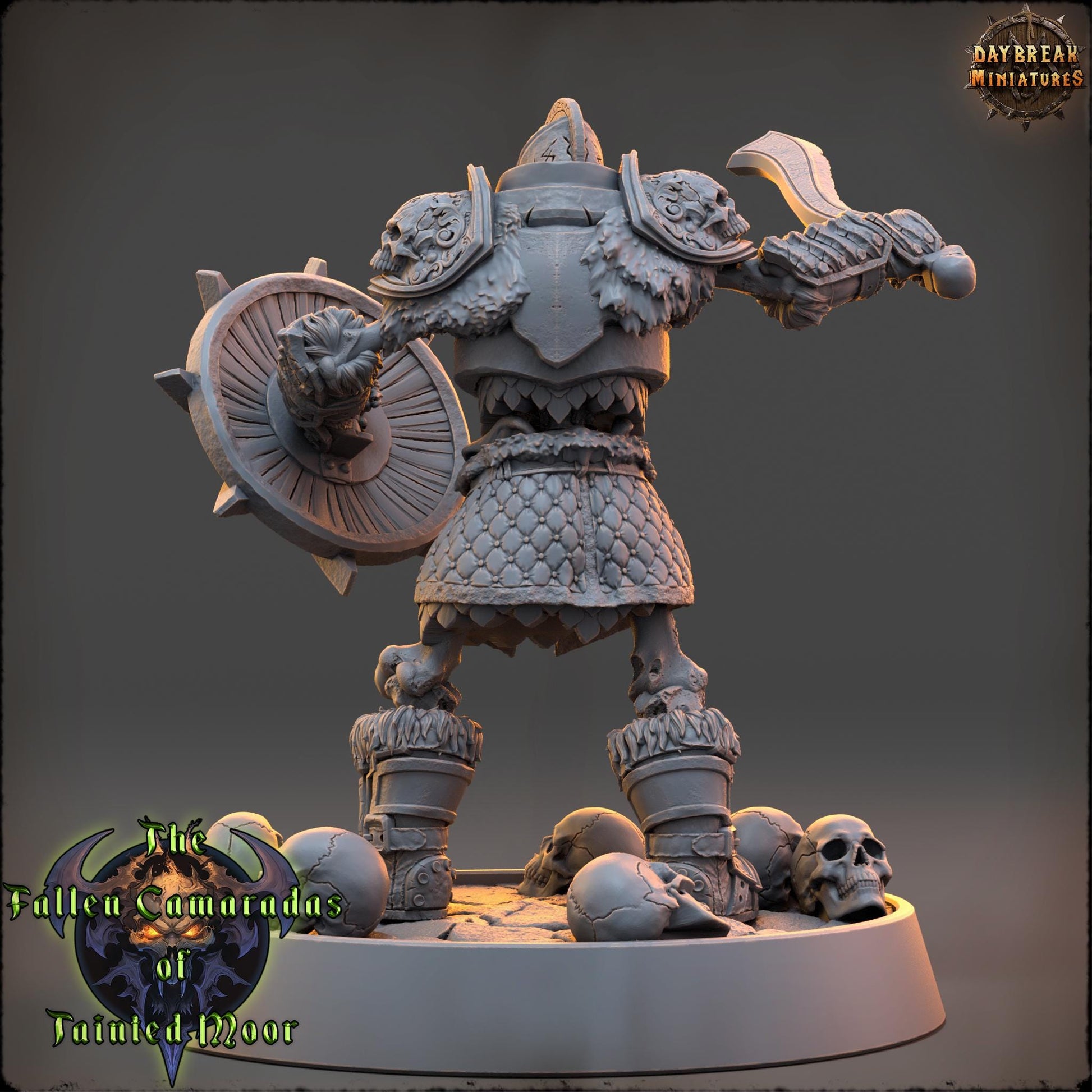Grandmaster Rot | Daybreak Miniatures | Fallen Camaradas Tainted Moor | RESIN | Fantasy | Wargaming | RPG | Character Model