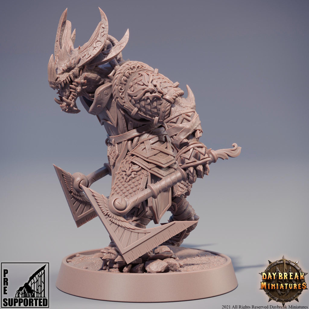 Kunzite of the Southern Rebels | Daybreak Miniatures | The Stoneborn of the Fire Mountains | RESIN | Fantasy | Wargaming | RPG | Gaming
