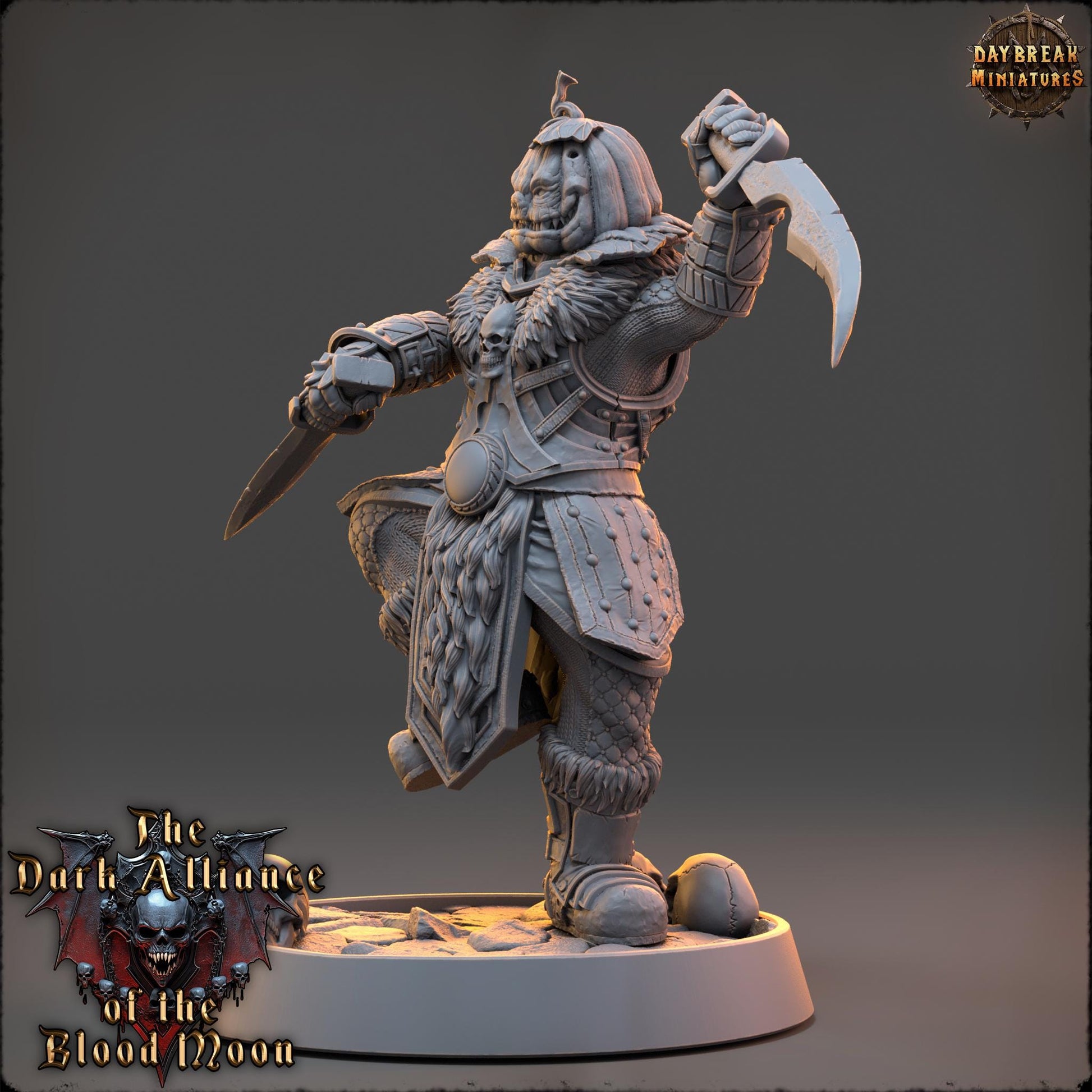 Ignatius Harrowkin | Daybreak Miniatures | Dark Alliance of the Blood Moon | RESIN | Fantasy | Wargaming | RPG | Gaming | Character Model