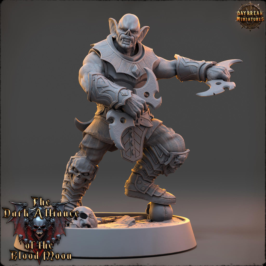 Ledro Emberskul | Daybreak Miniatures | Dark Alliance of the Blood Moon | RESIN | Fantasy | Wargaming | RPG | Gaming | Character Model