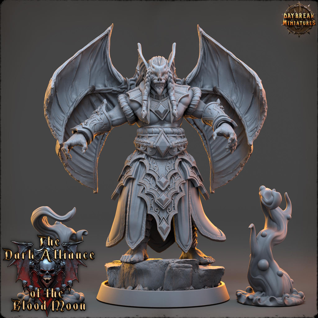 Serpentus Nightshade | Daybreak Miniatures | Dark Alliance of the Blood Moon | RESIN | Fantasy | Wargaming | RPG | Gaming | Character Model