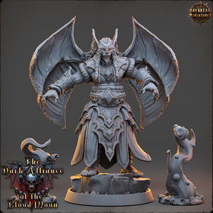 Serpentus Nightshade | Daybreak Miniatures | Dark Alliance of the Blood Moon | RESIN | Fantasy | Wargaming | RPG | Gaming | Character Model
