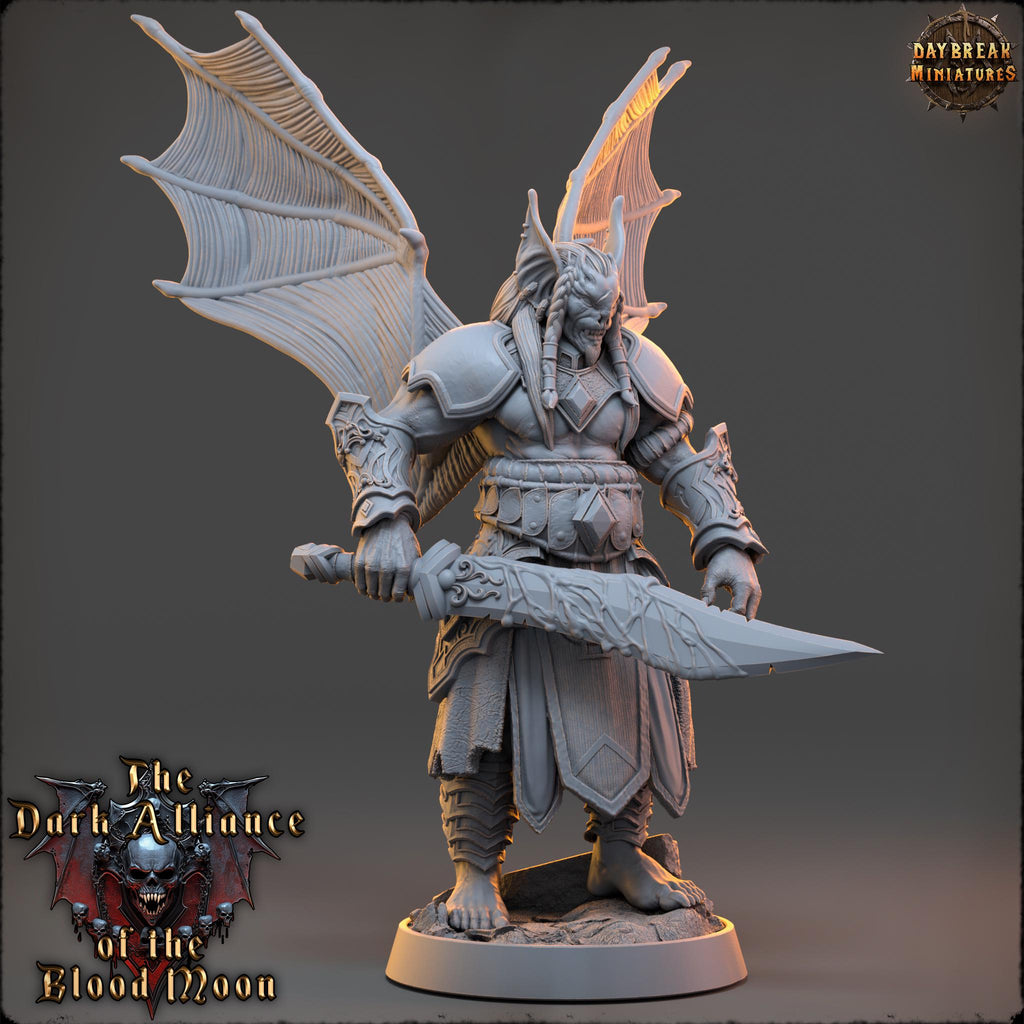 Vesper Malinov | Daybreak Miniatures | Dark Alliance of the Blood Moon | RESIN | Fantasy | Wargaming | RPG | Gaming | Character Model