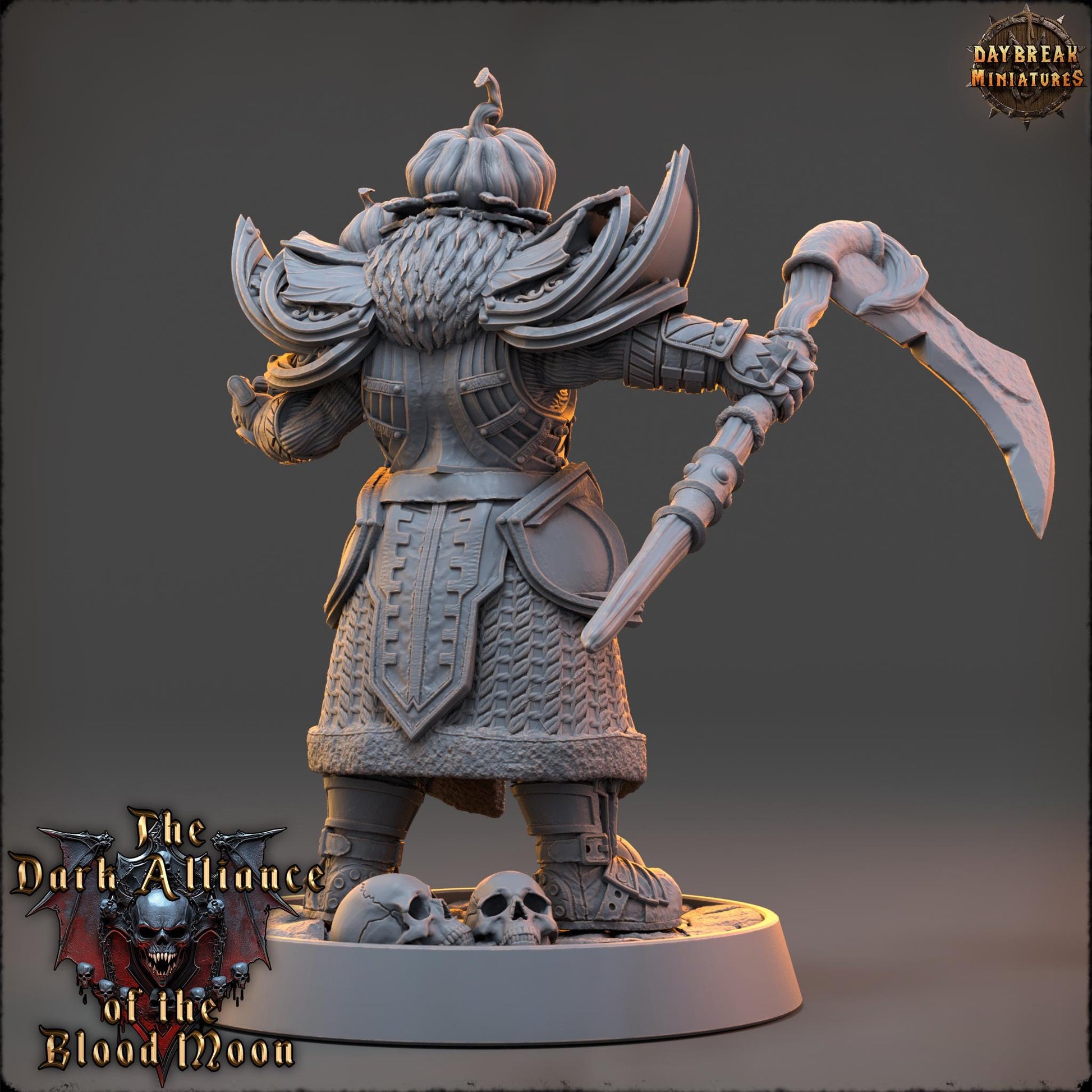 Vyctor Hüllow | Daybreak Miniatures | Dark Alliance of the Blood Moon | RESIN | Fantasy | Wargaming | RPG | Gaming | Character Model