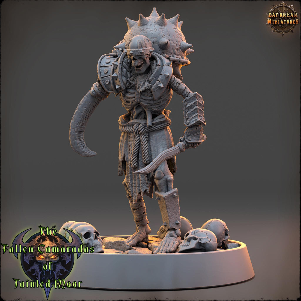 Fallen Camaradas of Tainted Moor | Daybreak Miniatures | Fallen Camaradas Tainted Moor | RESIN | Fantasy | Wargaming | RPG | Character Model
