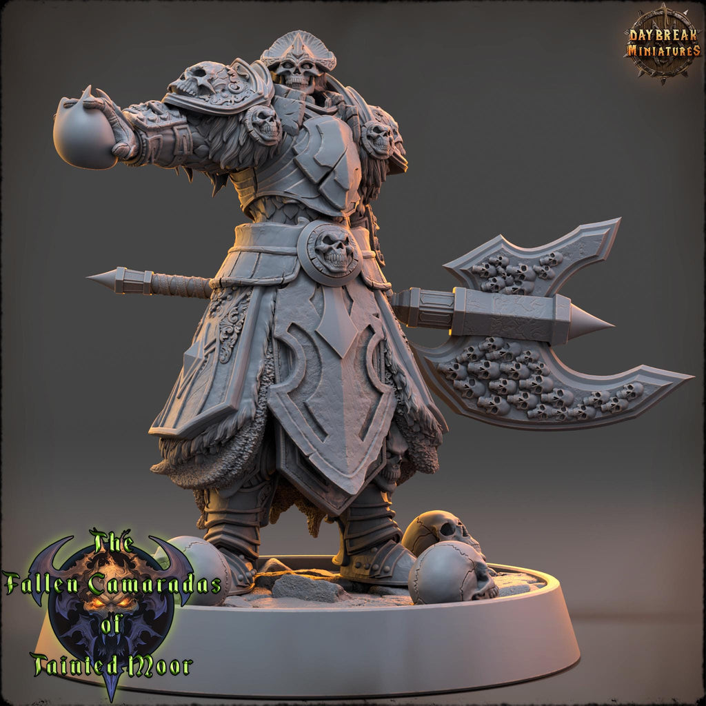 Pale Lord Kraven | Daybreak Miniatures | Fallen Camaradas Tainted Moor | RESIN | Fantasy | Wargaming | RPG | Character Model