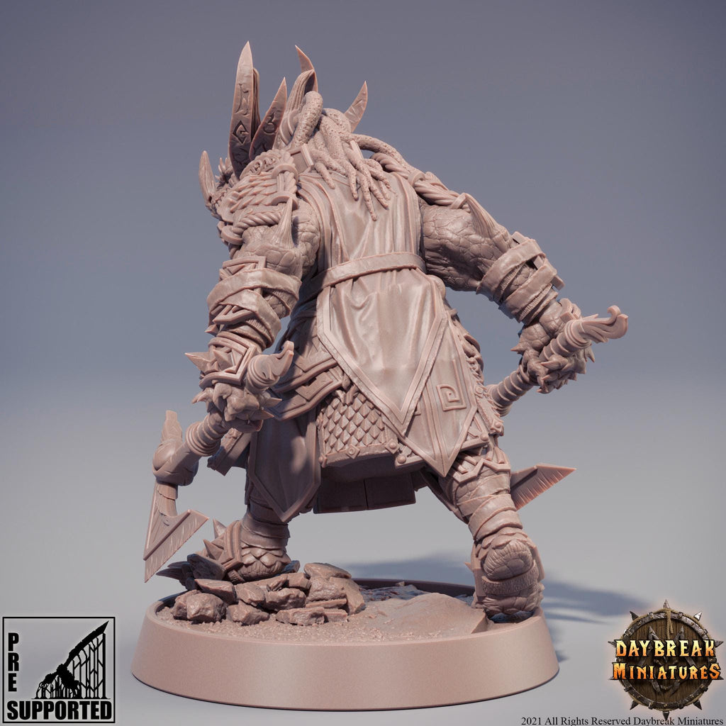 Kunzite of the Southern Rebels | Daybreak Miniatures | The Stoneborn of the Fire Mountains | RESIN | Fantasy | Wargaming | RPG | Gaming