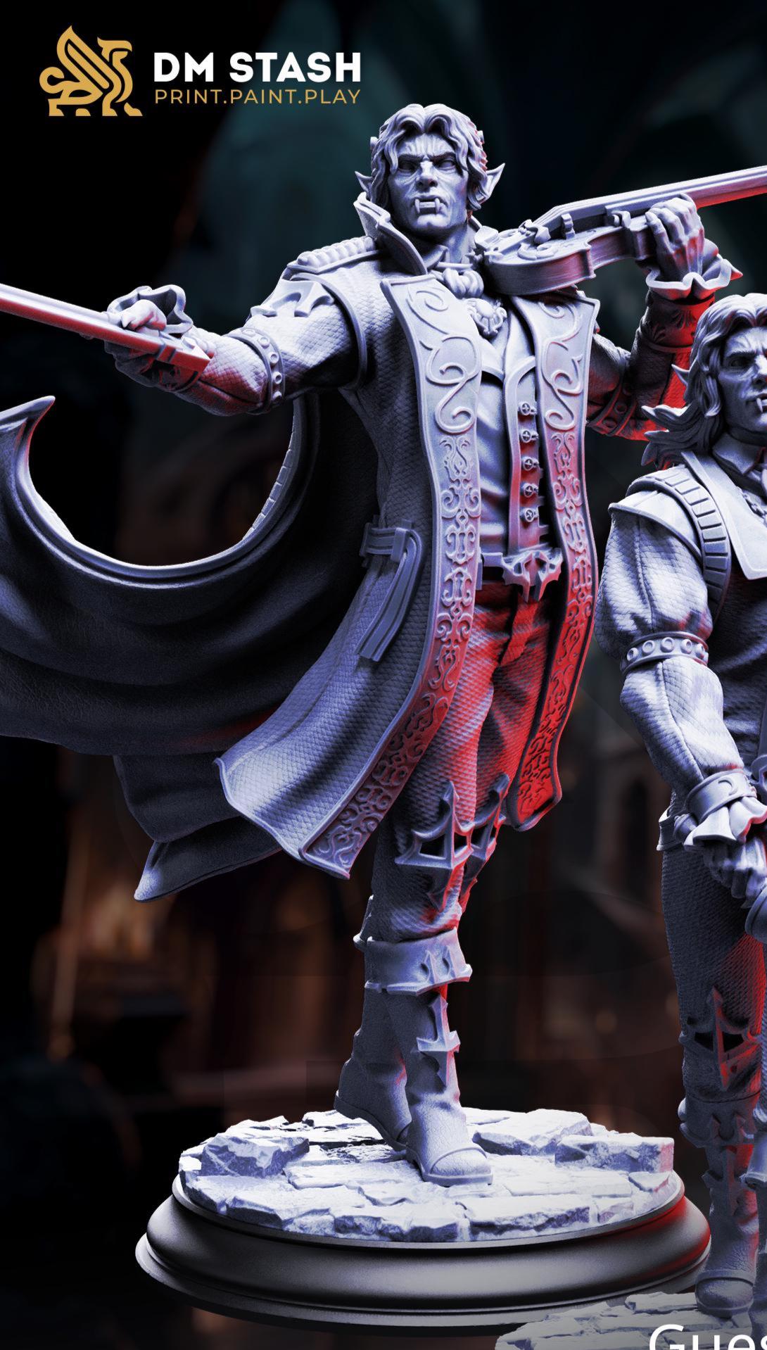 Vampire Socialites - Guests of the Masquerade | DM Stash | Crimson Masquerade | Fantasy | DnD | RPG | Tabletop | Miniature | Model