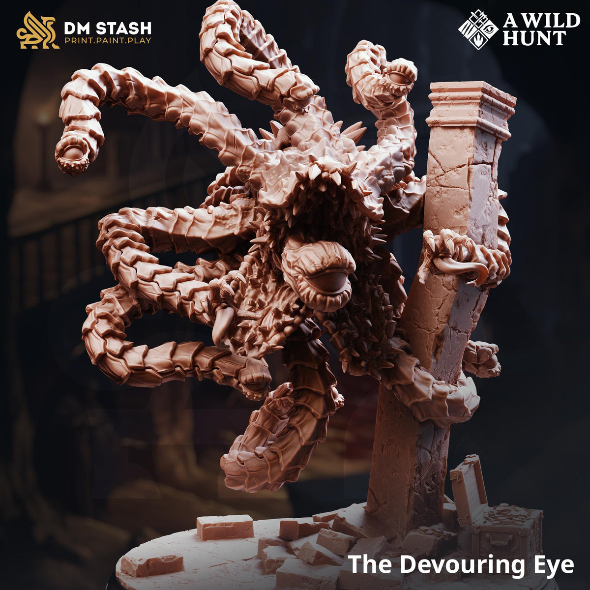 The Devouring Eye | DM Stash | A Wild Hunt | Fantasy | DnD | RPG| Gaming | Miniature | Monster Model