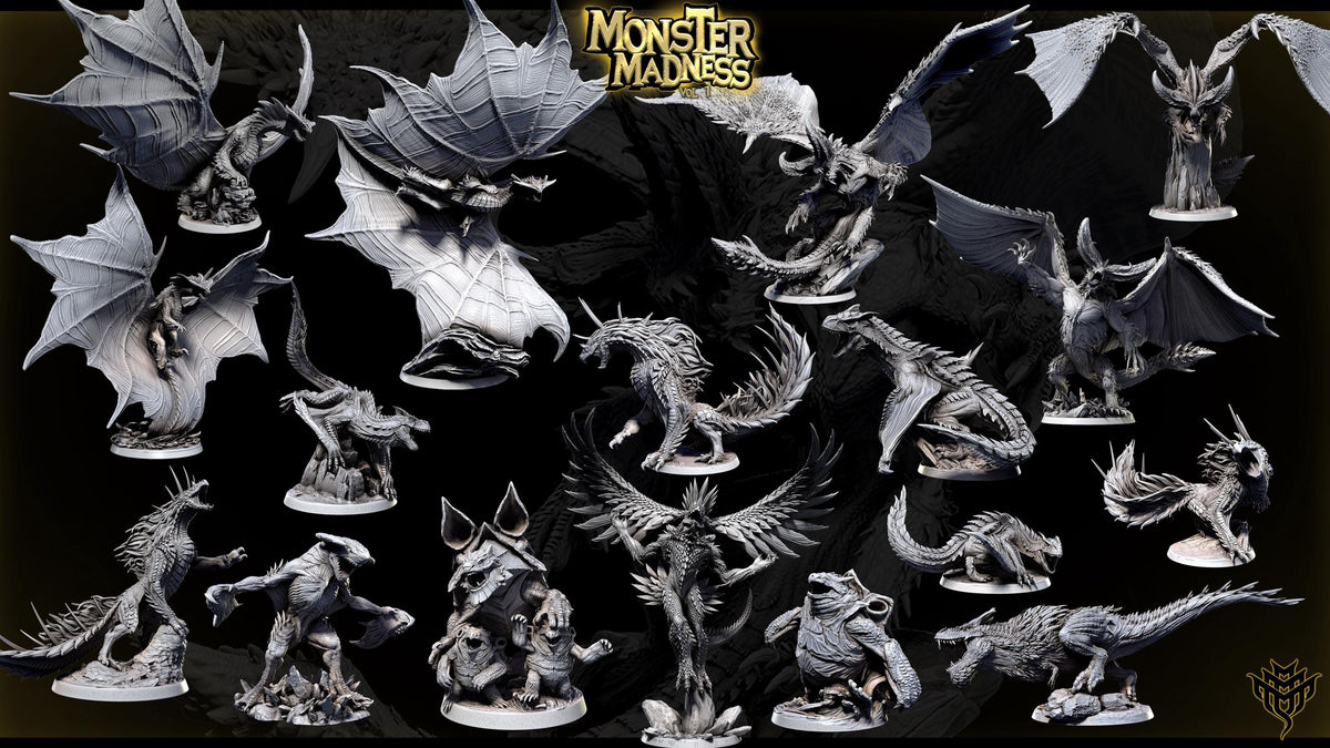 Dev Colossa | Mini Monster Mayhem | Monster Madness | Fantasy | DnD | RPG | Tabletop | Gaming | Miniatures | Monster Model