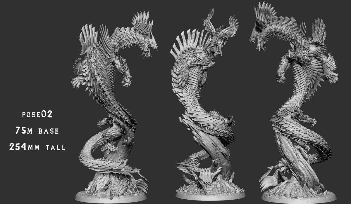 Jinaad Behemoth | Mini Monster Mayhem | Monster Madness | Fantasy | DnD | RPG | Tabletop | Gaming | Miniatures | Monster Model