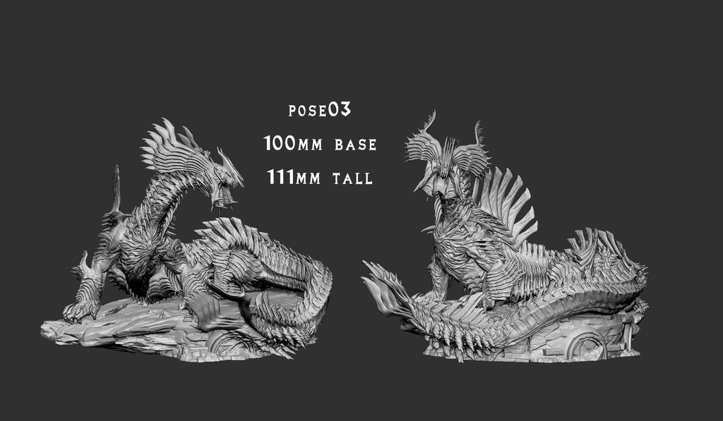 Jinaad Behemoth | Mini Monster Mayhem | Monster Madness | Fantasy | DnD | RPG | Tabletop | Gaming | Miniatures | Monster Model