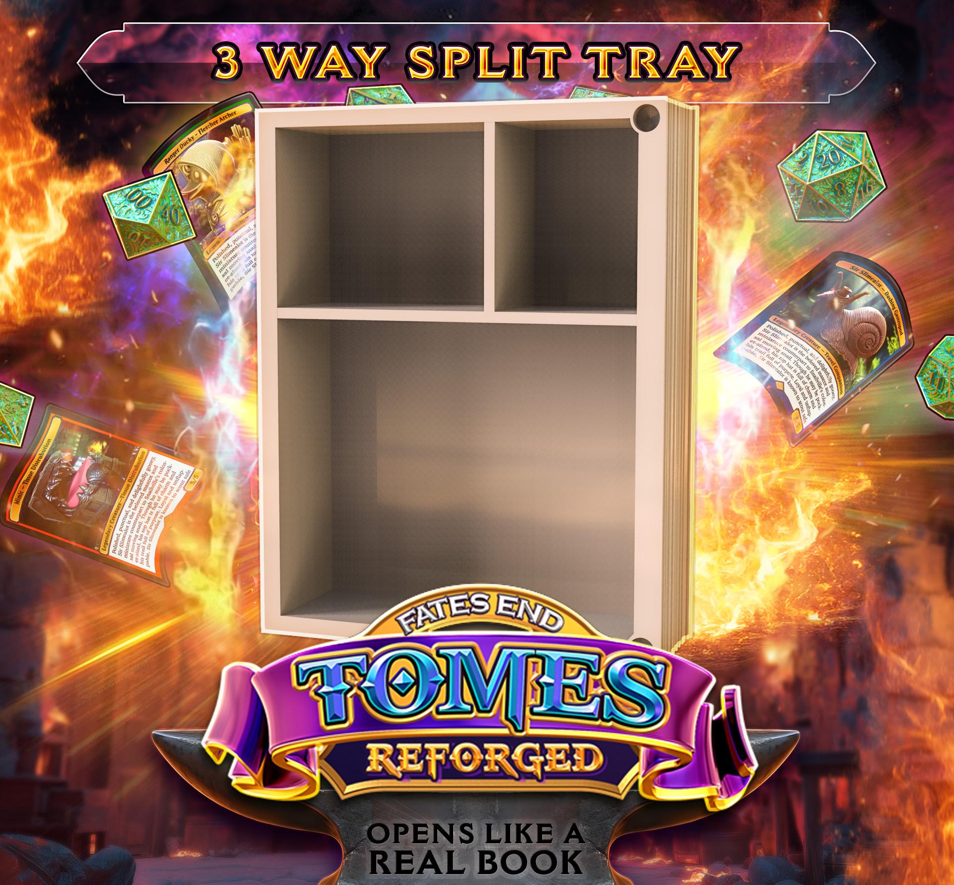 Ghostly Galleon Tome | Fates End | Fantasy | DnD | RPG | Roleplay Gaming | MTG Magic Card Box | Gamer Gift