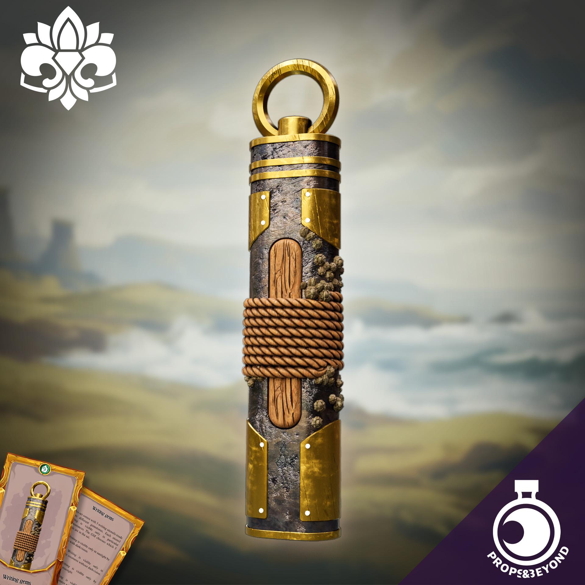Explorer's Pencil Case | Props & Beyond | Cosplay | RPG | Roleplay Gaming | Gamer Gift | Sea Faring