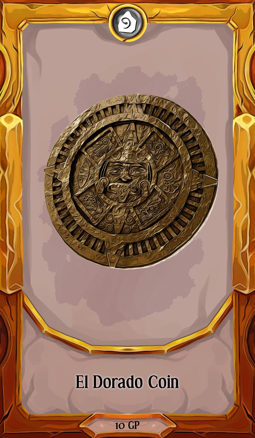 El Dorado Coin | Props & Beyond | Cosplay | RPG | Roleplay Gaming | Gamer Gift