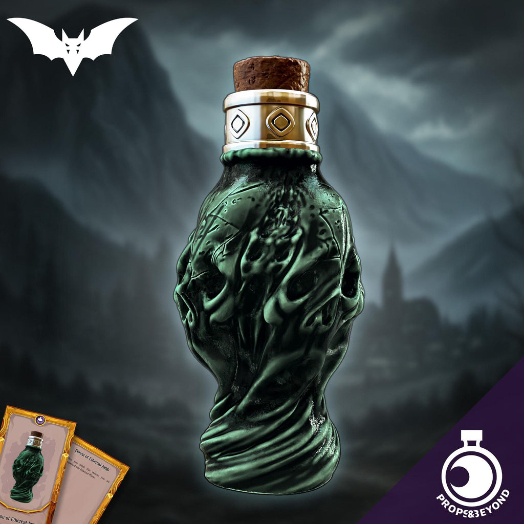 Ghostly Potion | Props & Beyond | Cosplay | RPG | Roleplay Gaming | Gamer Gift | Bottle