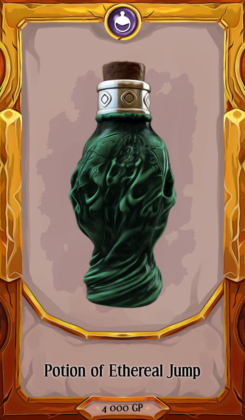 Ghostly Potion | Props & Beyond | Cosplay | RPG | Roleplay Gaming | Gamer Gift | Bottle