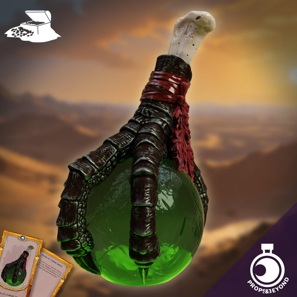 Raven Potion | Props & Beyond | Cosplay | RPG | Roleplay Gaming | Gamer Gift | Bottle