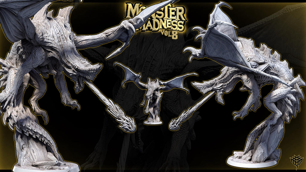 Magmaxios | Mini Monster Mayhem | Monster Madness | Fantasy | DnD | RPG | Tabletop | Gaming | Miniatures | Monster Model