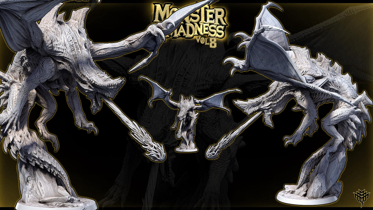 Magmaxios | Mini Monster Mayhem | Monster Madness | Fantasy | DnD | RPG | Tabletop | Gaming | Miniatures | Monster Model
