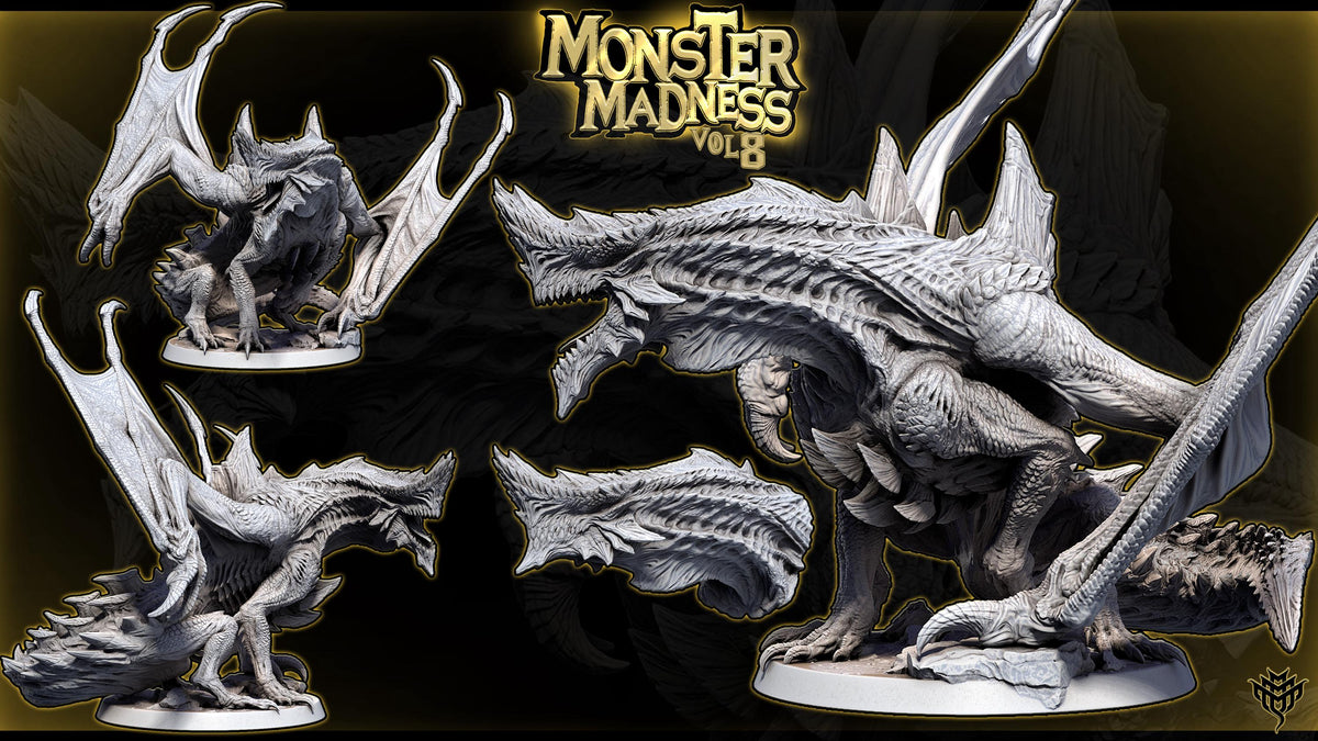 Magmaxios | Mini Monster Mayhem | Monster Madness | Fantasy | DnD | RPG | Tabletop | Gaming | Miniatures | Monster Model