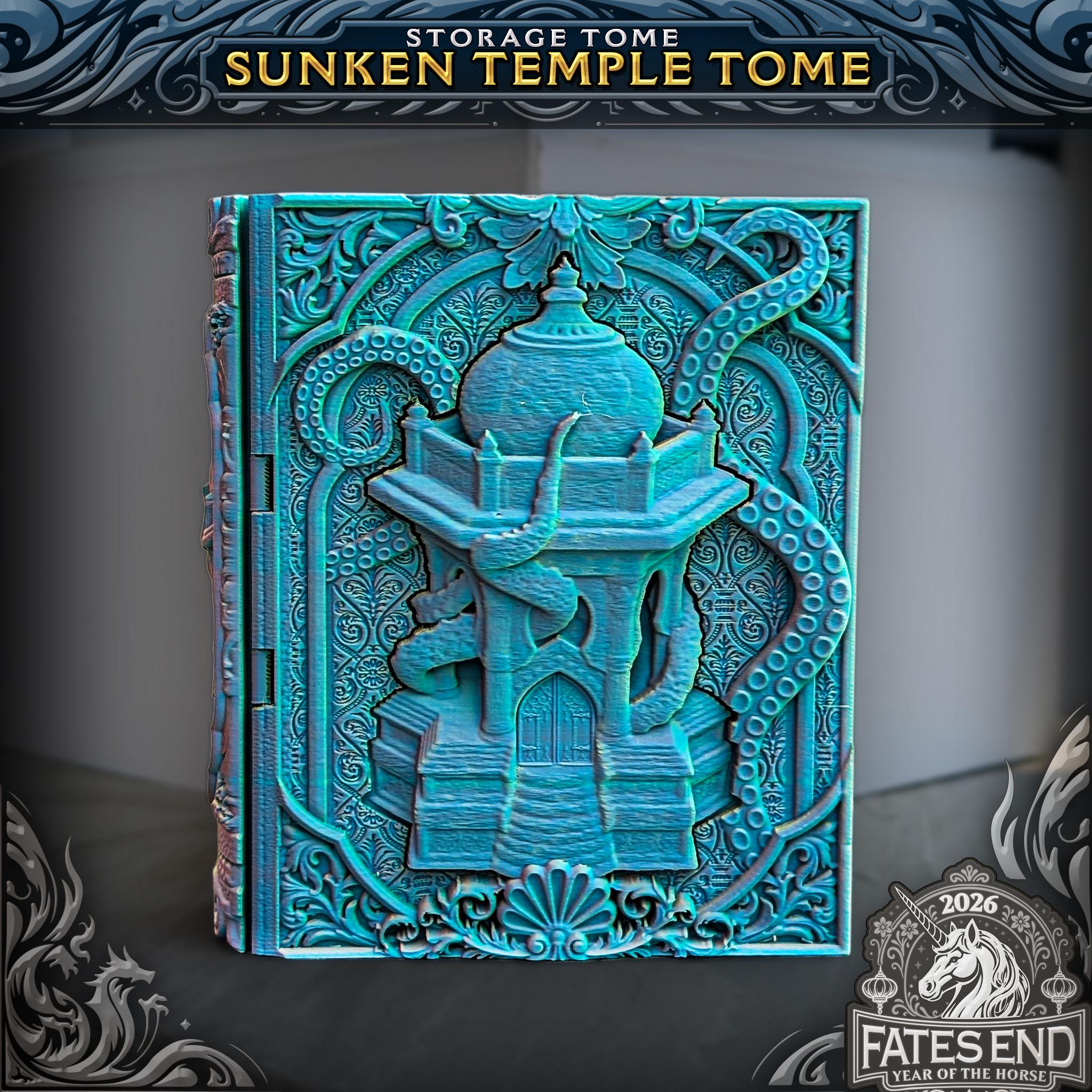 Entwined Ruins Reforged Tome | Fates End | Fantasy | DnD | RPG | Roleplay Gaming | MTG Magic Card Box | Gamer Gift