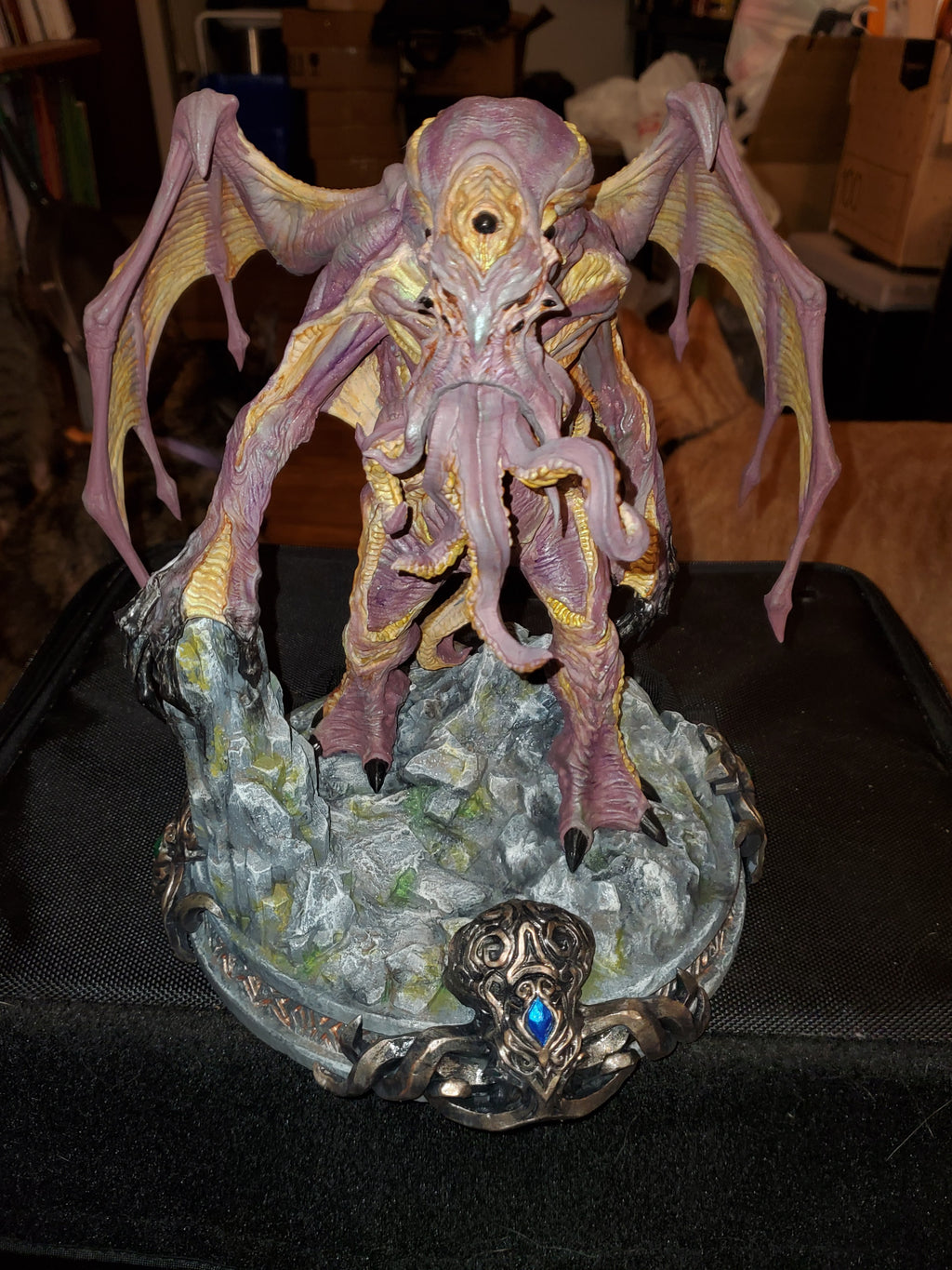 Cthulhu | Creatures of Cromsfall | RESIN | Fantasy | RPG | Tabletop | Gaming | Miniatures | Old Gods | Deep One | BBEG