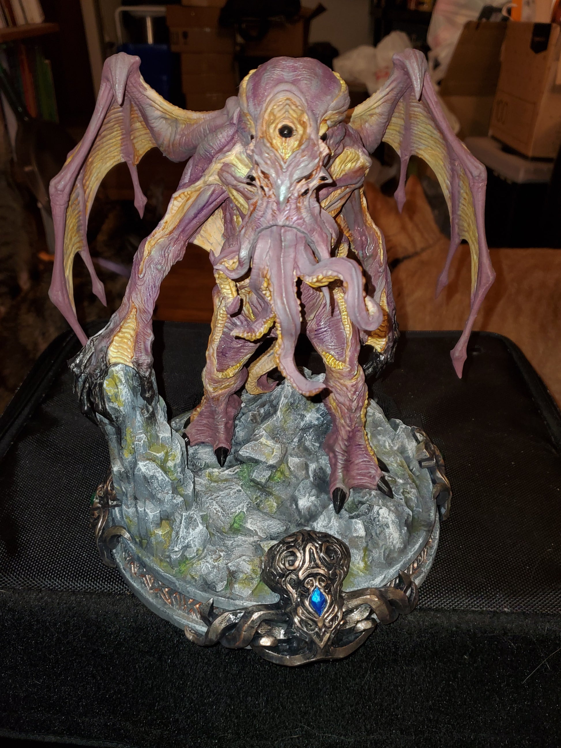 Cthulhu | Creatures of Cromsfall | RESIN | Fantasy | RPG | Tabletop | Gaming | Miniatures | Old Gods | Deep One | BBEG