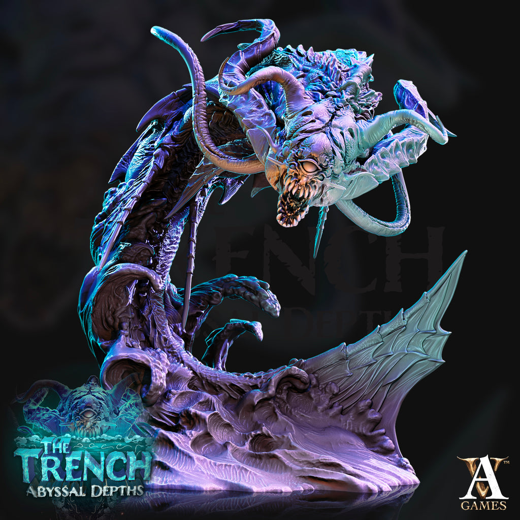Full Set of The Trench Abyssal Depths | Archvillain Games | The Trench - Abyssal Depths | RESIN | Fantasy | DnD | RPG | Tabletop | Miniature | Bundle