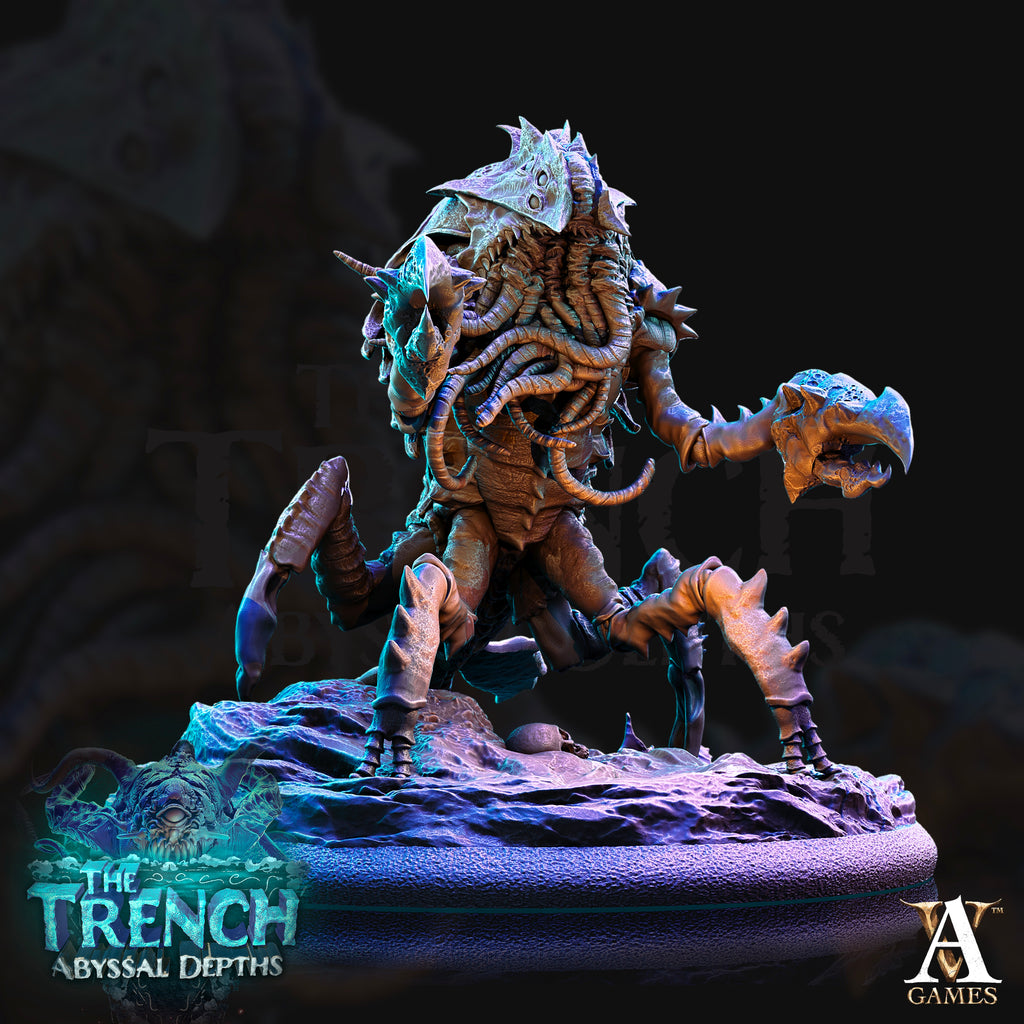Full Set of The Trench Abyssal Depths | Archvillain Games | The Trench - Abyssal Depths | RESIN | Fantasy | DnD | RPG | Tabletop | Miniature | Bundle