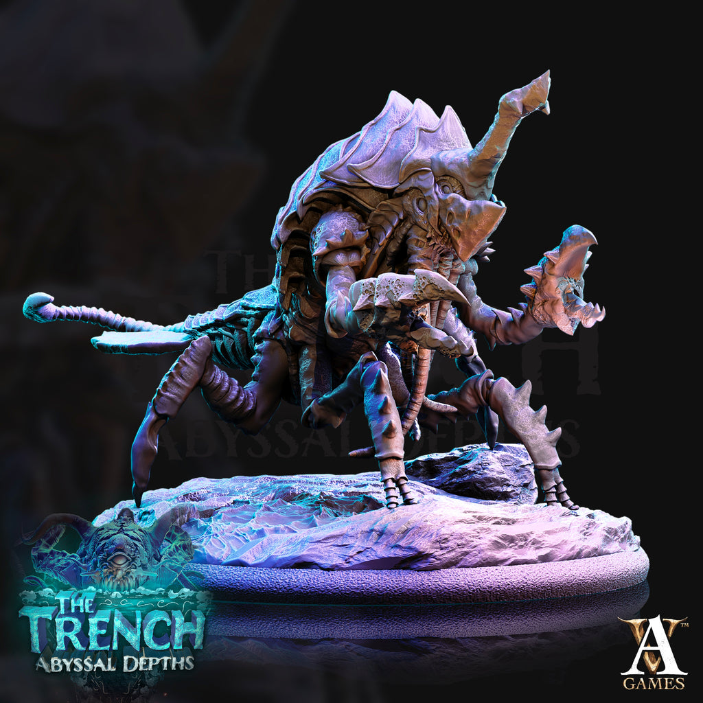 Full Set of The Trench Abyssal Depths | Archvillain Games | The Trench - Abyssal Depths | RESIN | Fantasy | DnD | RPG | Tabletop | Miniature | Bundle