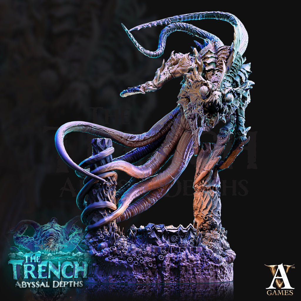 Full Set of The Trench Abyssal Depths | Archvillain Games | The Trench - Abyssal Depths | RESIN | Fantasy | DnD | RPG | Tabletop | Miniature | Bundle