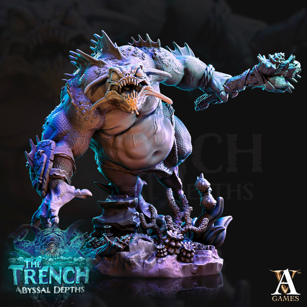 Full Set of The Trench Abyssal Depths | Archvillain Games | The Trench - Abyssal Depths | RESIN | Fantasy | DnD | RPG | Tabletop | Miniature | Bundle