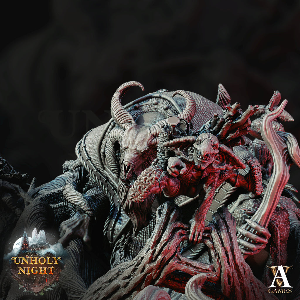 Full Set of The Unholy Night | Archvillain Games | The Unholy Night | RESIN | Fantasy | DnD | RPG | Tabletop | Miniature | Bundle