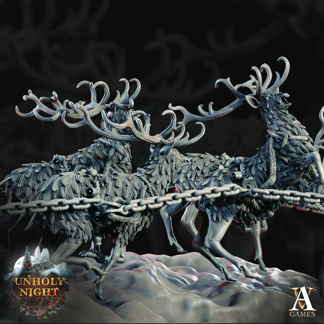 Full Set of The Unholy Night | Archvillain Games | The Unholy Night | RESIN | Fantasy | DnD | RPG | Tabletop | Miniature | Bundle